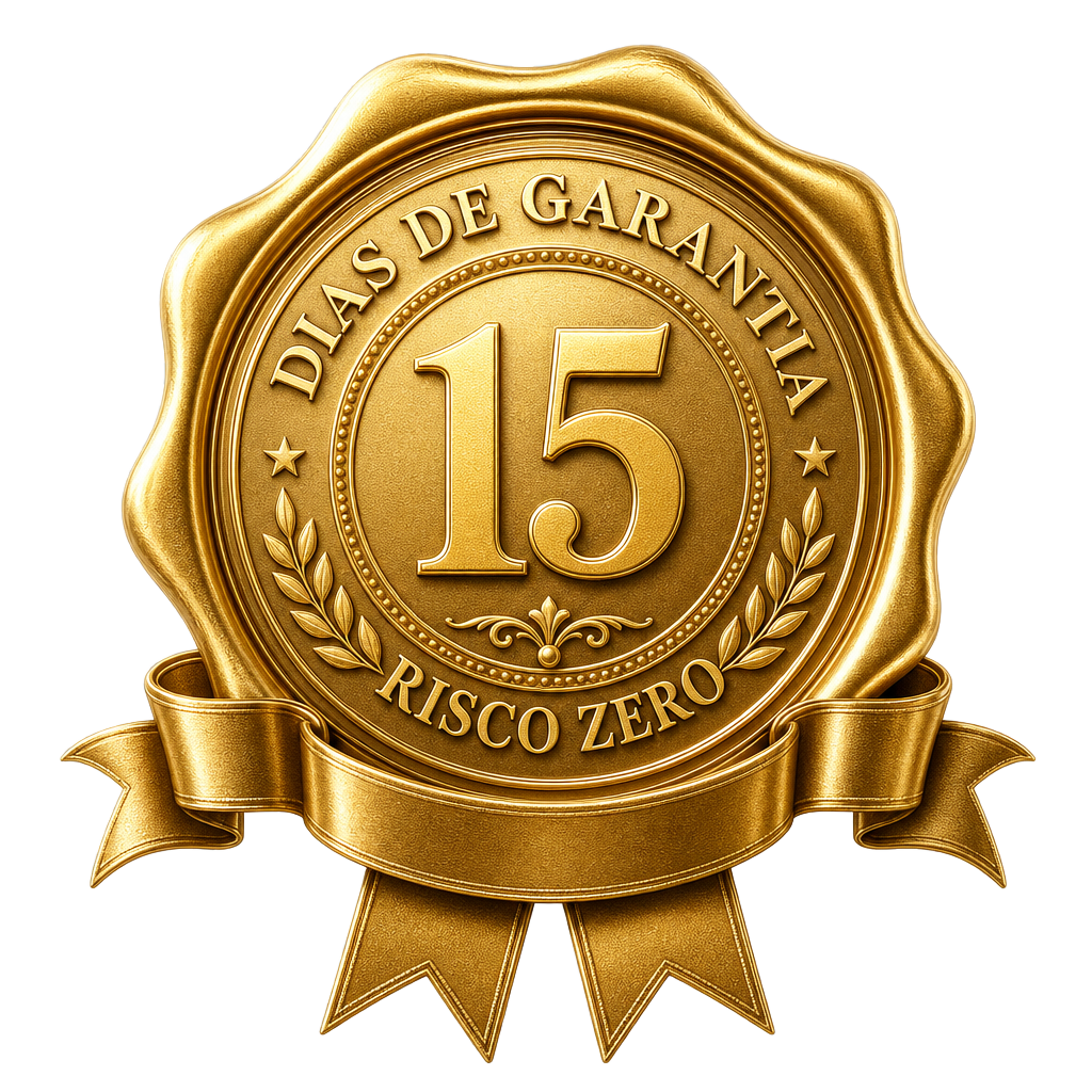 Selo de garantia de 15 dias